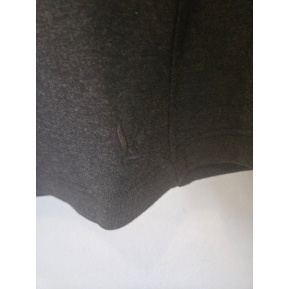 Lightbare Women's Fleece Tunic Sweatshirt Dress Gray/Navy XS NWT with Pockets - Picture 6 of 14